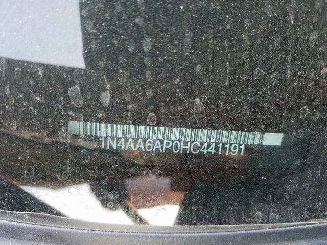 2017 NISSAN MAXIMA 3.5 10