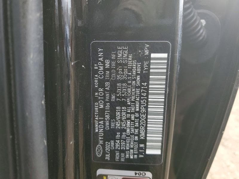 2023 HYUNDAI PALISADE SEL 13