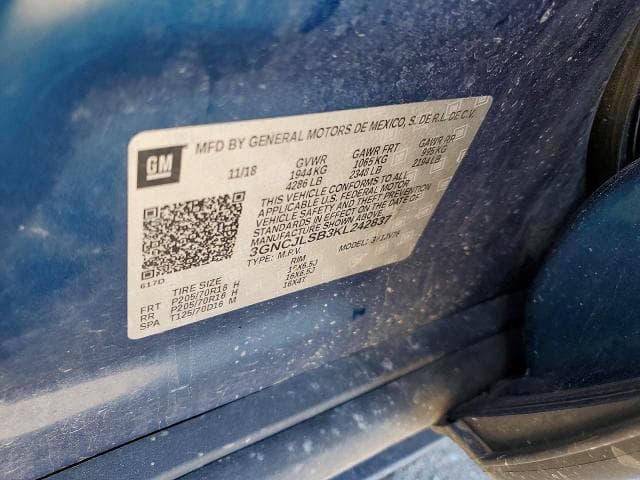 2019 CHEVROLET TRAX 1LT 13