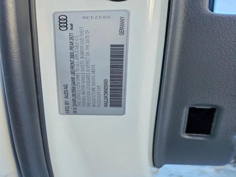 2019 AUDI A6 PREMIUM PLUS 13
