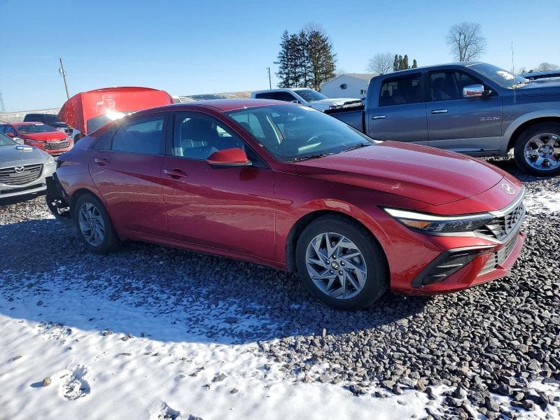 2024 HYUNDAI ELANTRA BLUE 4