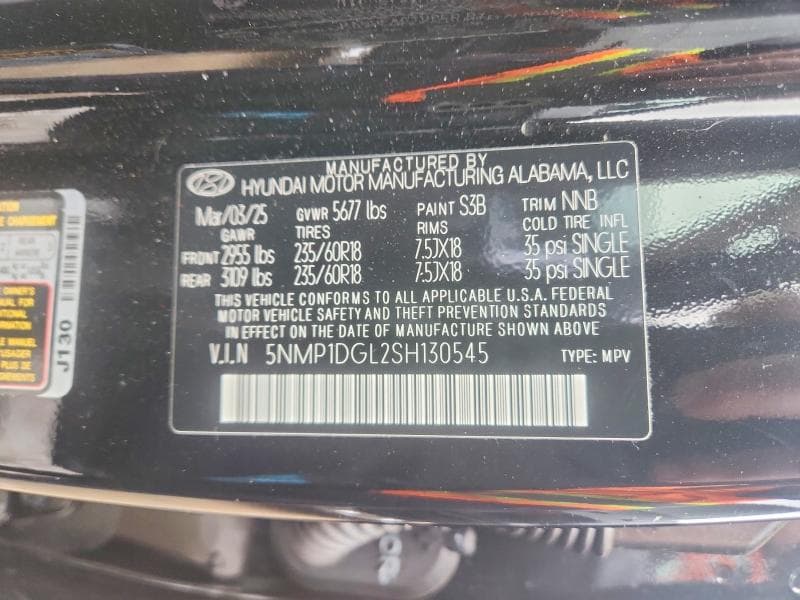 2025 HYUNDAI SANTA FE SE 13