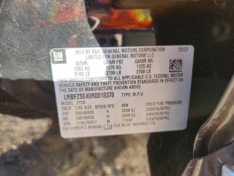 2024 BUICK ENVISION AVENIR 13