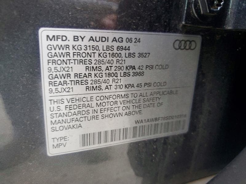 2025 AUDI SQ7 PREMIUM PLUS 13