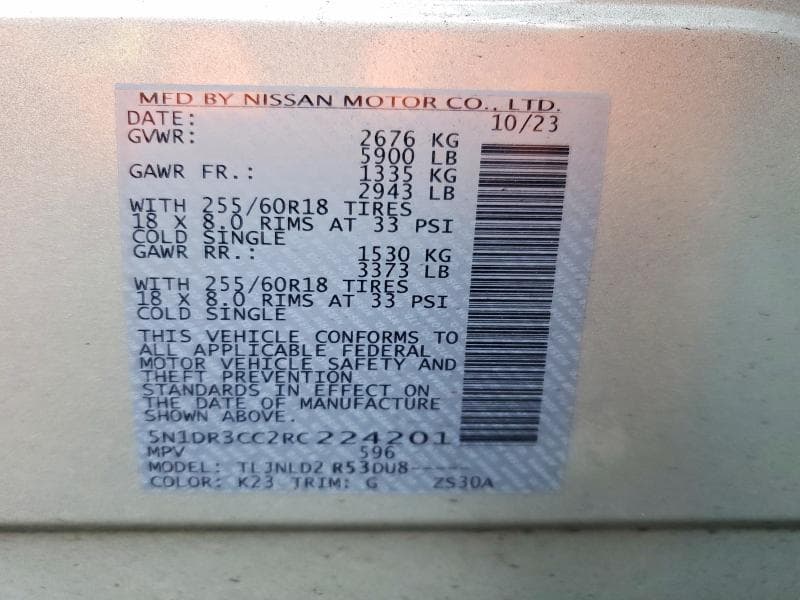 2024 NISSAN PATHFINDER SL 13