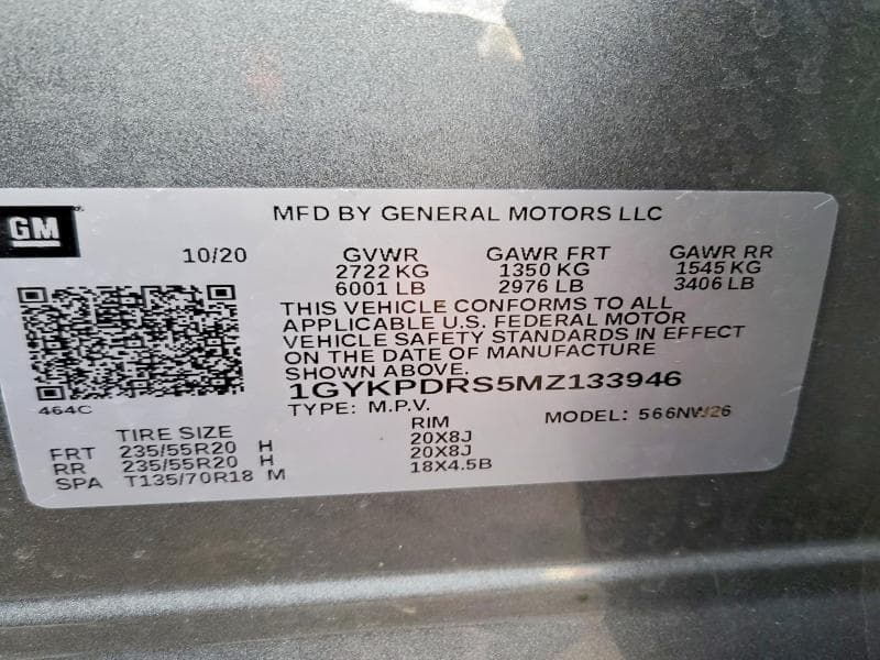 2021 CADILLAC XT6 PREMIUM LUXURY 13