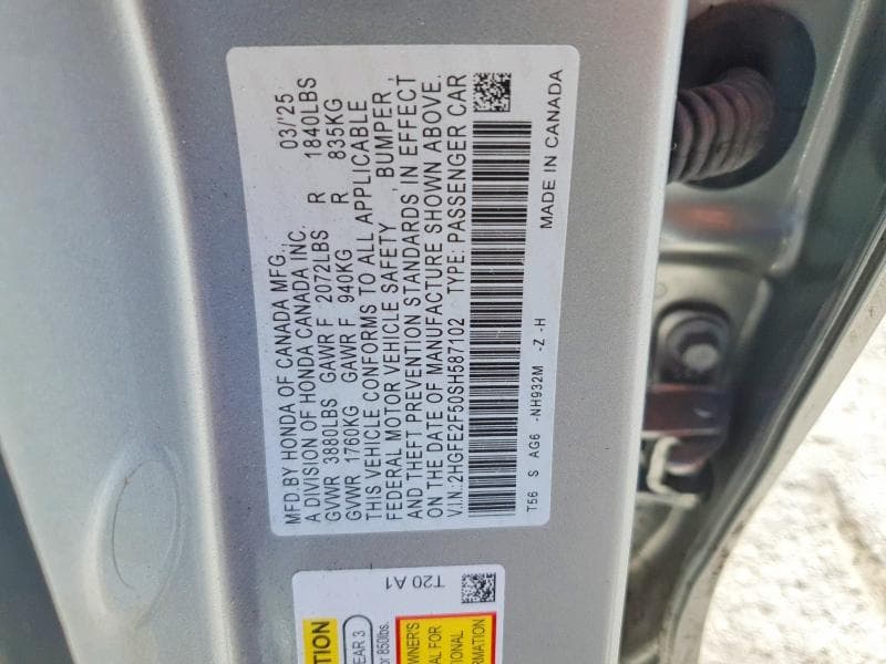 2025 HONDA CIVIC SPORT 12