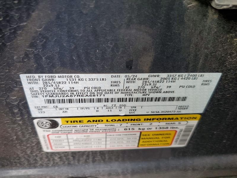 2024 FORD EXPEDITION LIMITED 13