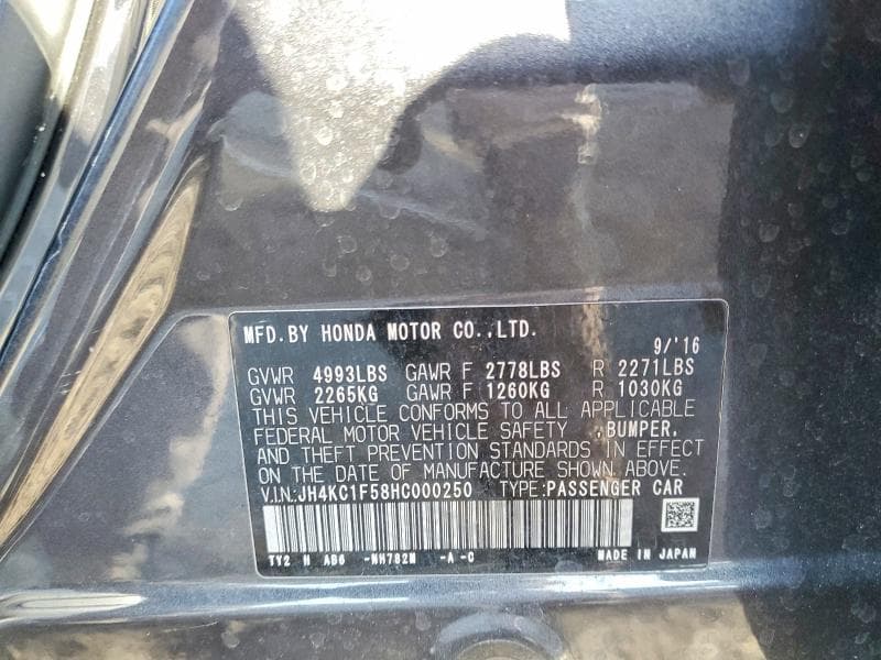 2017 ACURA RLX TECH 13