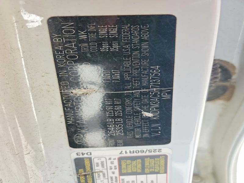 2017 KIA SPORTAGE LX 13