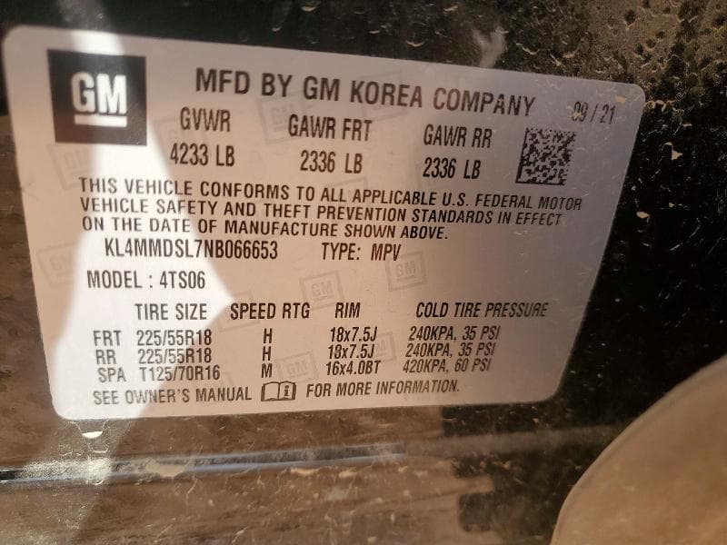 2022 BUICK ENCORE GX SELECT 13
