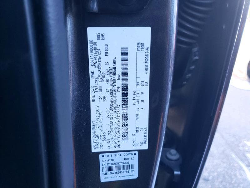 2017 FORD F250 SUPER DUTY 12
