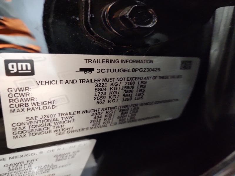 2023 GMC SIERRA K1500 DENALI 13