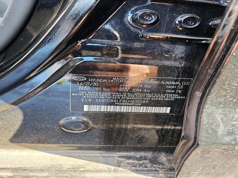 2020 HYUNDAI ELANTRA SEL 12