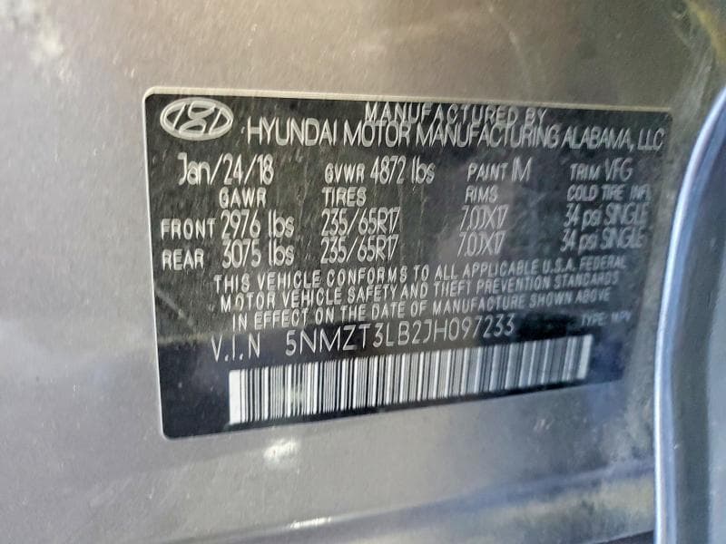 2018 HYUNDAI SANTA FE SPORT 13