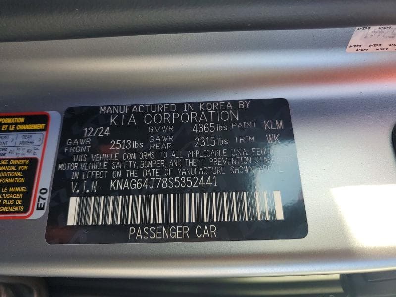 2025 KIA K5 13