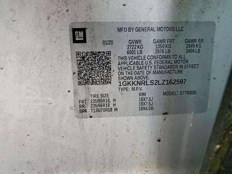 2020 GMC ACADIA SLE 13