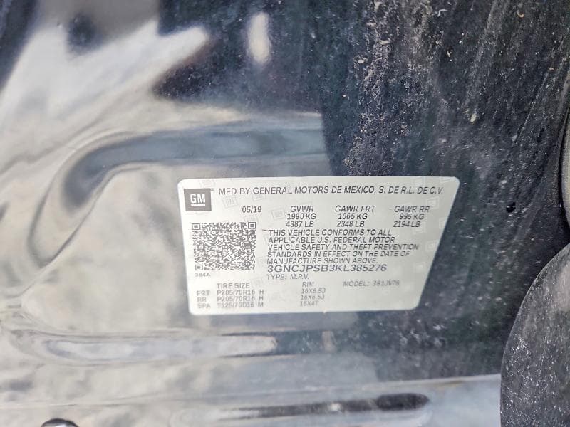 2019 CHEVROLET TRAX 1LT 13