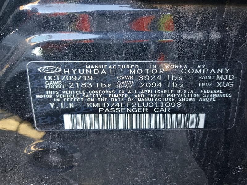 2020 HYUNDAI ELANTRA SE 12