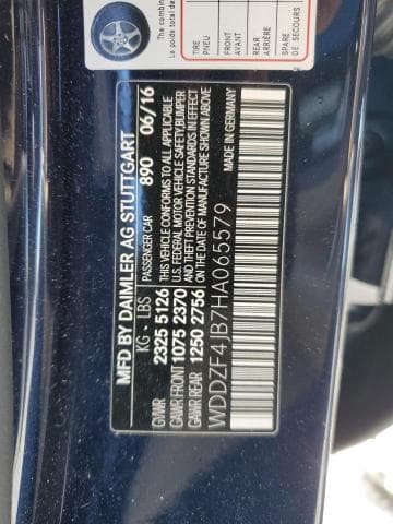 2017 MERCEDES-BENZ E 300 12