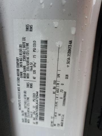 2020 FORD TRANSIT T-150 14