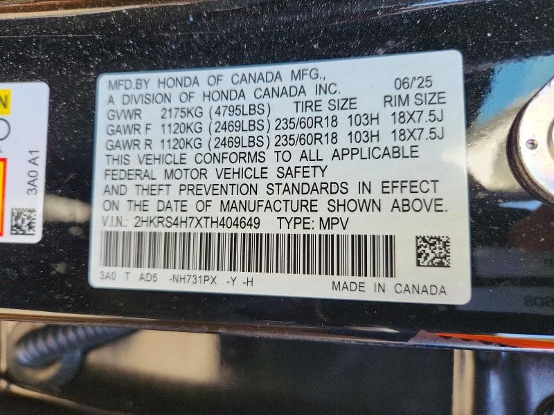 2026 HONDA CR-V EXL 13