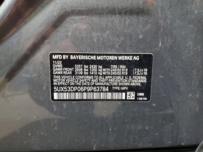 2023 BMW X3 XDRIVE30I 14