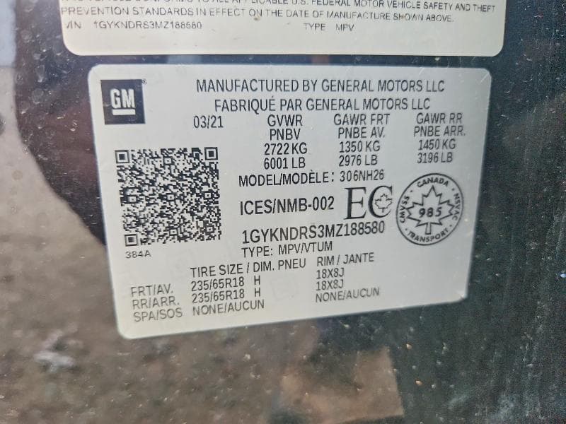 2021 CADILLAC XT5 PREMIUM LUXURY 14