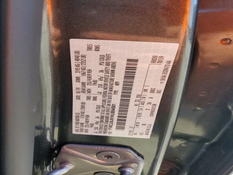 2019 FORD ESCAPE TITANIUM 13