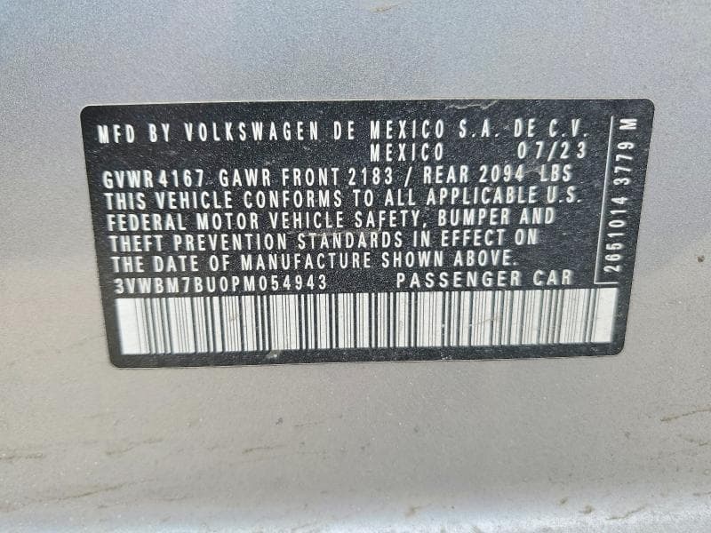 2023 VOLKSWAGEN JETTA SPORT 12