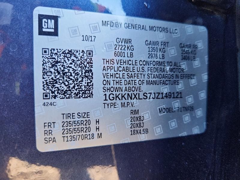 2018 GMC ACADIA DENALI 14