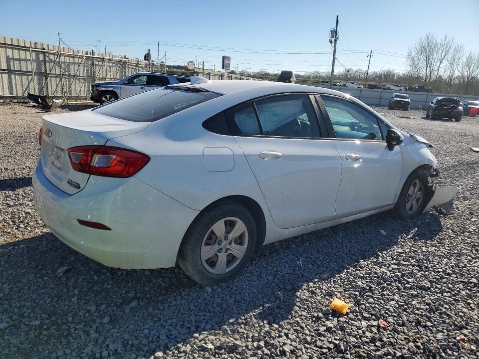 2017 CHEVROLET CRUZE 4D 3