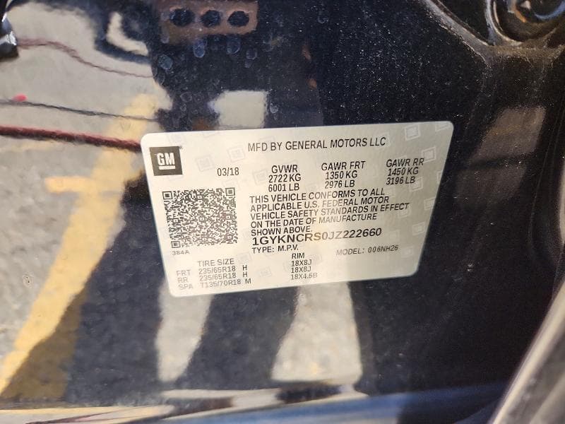 2018 CADILLAC XT5 LUXURY 13