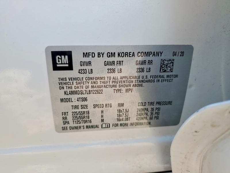 2020 BUICK ENCORE GX SELECT 13