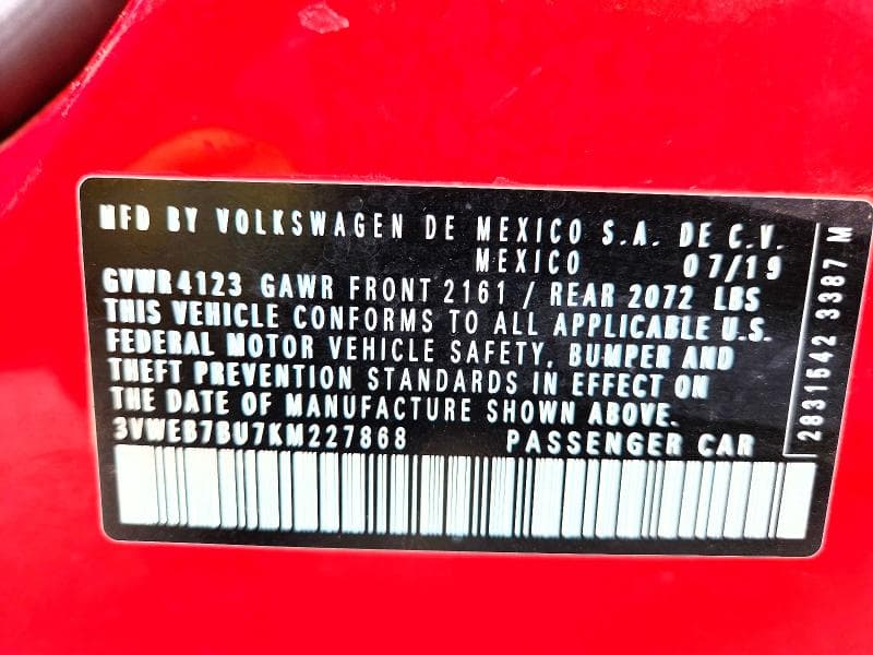 2019 VOLKSWAGEN JETTA SEL 13