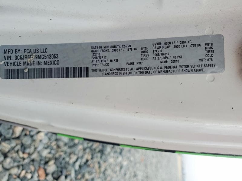 2021 RAM 1500 CLASSIC TRADESMAN 12