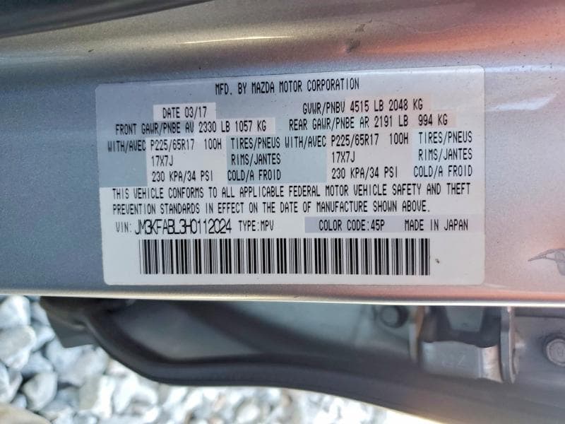 2017 MAZDA CX-5 SPORT 13