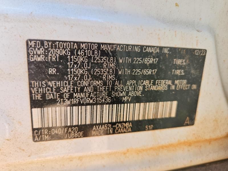 2024 TOYOTA RAV4 XLE 13