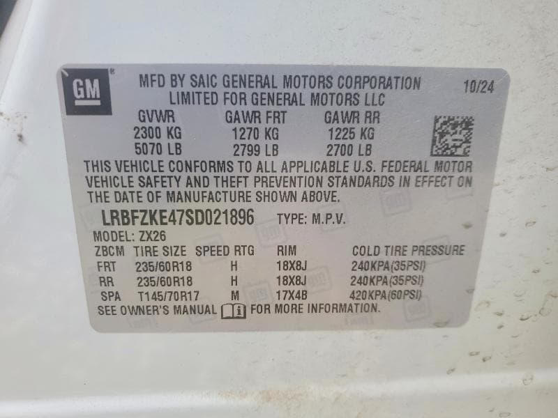 2025 BUICK ENVISION PREFERRED 14