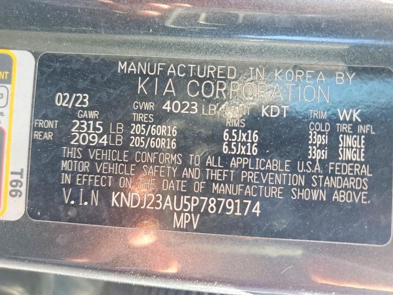 2023 KIA SOUL LX 13