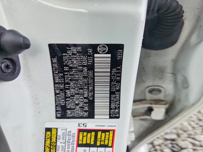 2018 TOYOTA CAMRY XSE 12