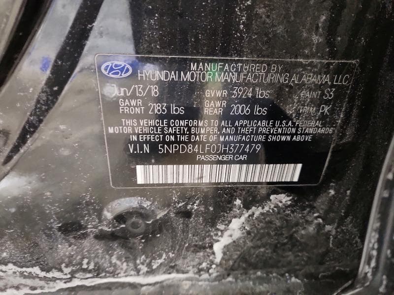 2018 HYUNDAI ELANTRA VALUE EDITION 12