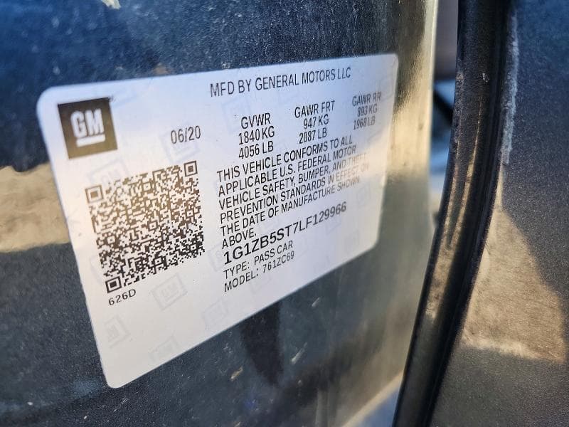 2020 CHEVROLET MALIBU LS 13