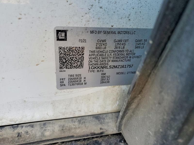 2021 GMC ACADIA SLE 13