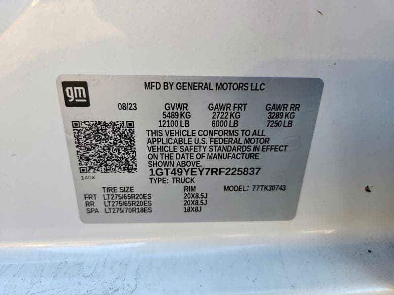 2024 GMC SIERRA K3500 DENALI ULTIMATE 13