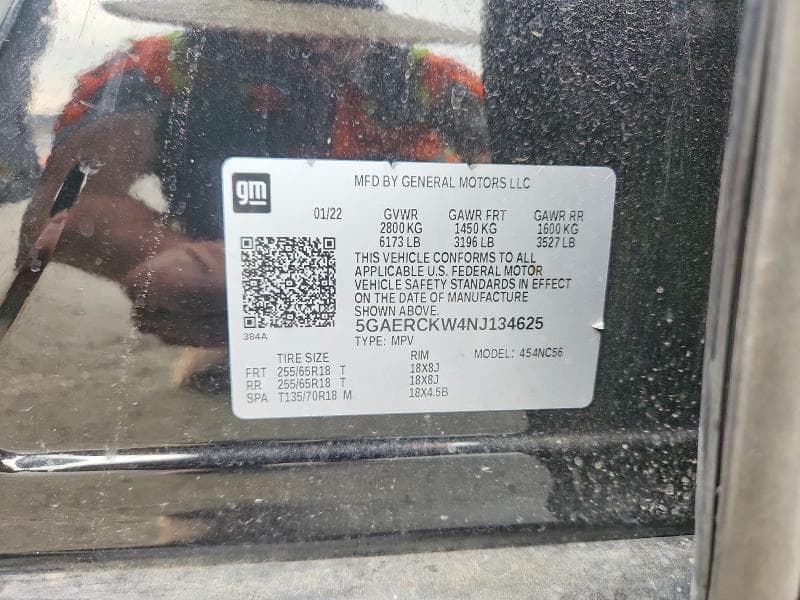 2022 BUICK ENCLAVE PREMIUM 12