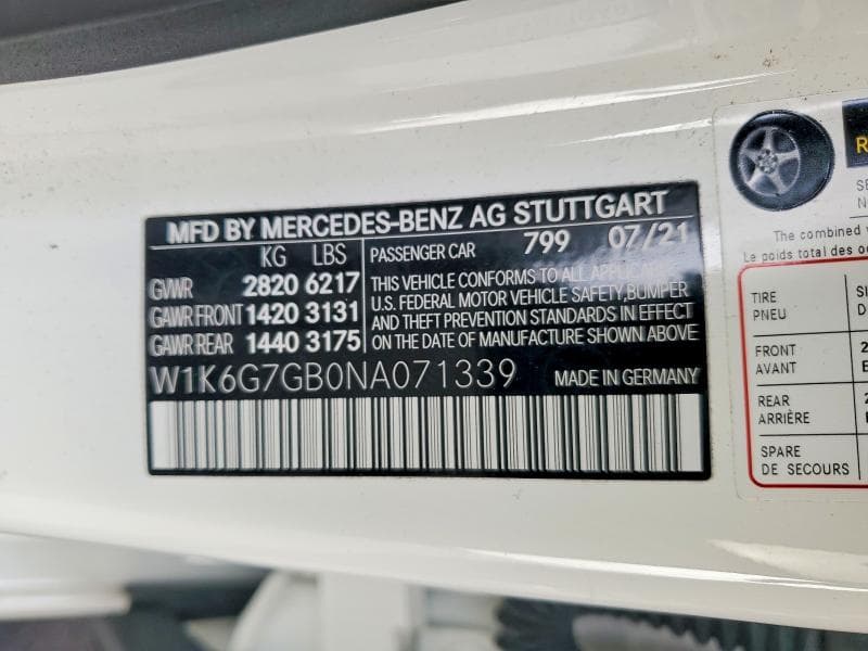 2022 MERCEDES-BENZ S 580 4MATIC 12