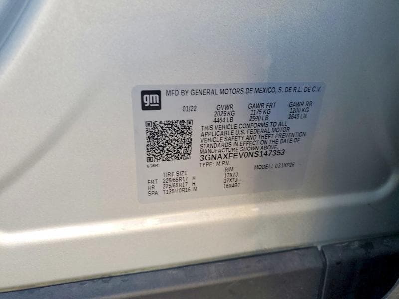 2022 CHEVROLET EQUINOX LS 13