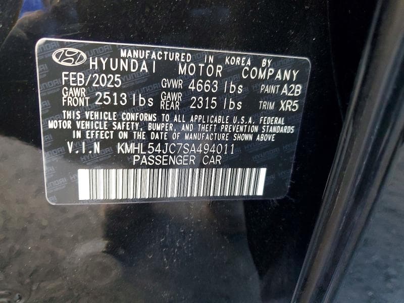 2025 HYUNDAI SONATA N LINE 13