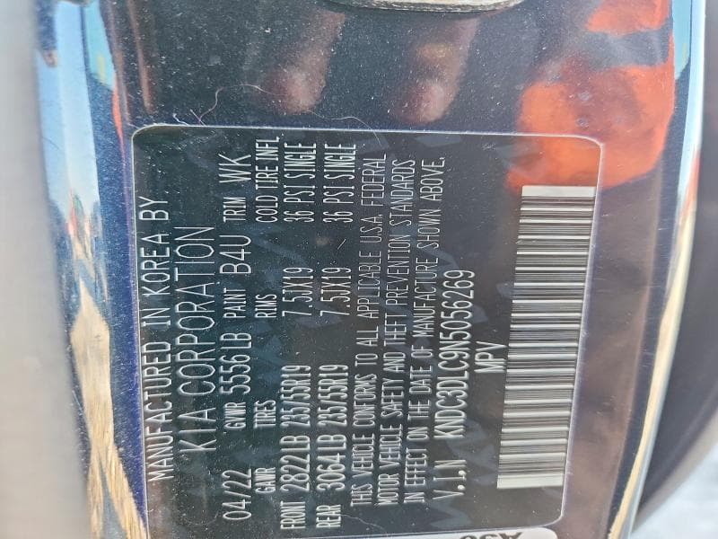 2022 KIA EV6 LIGHT 12